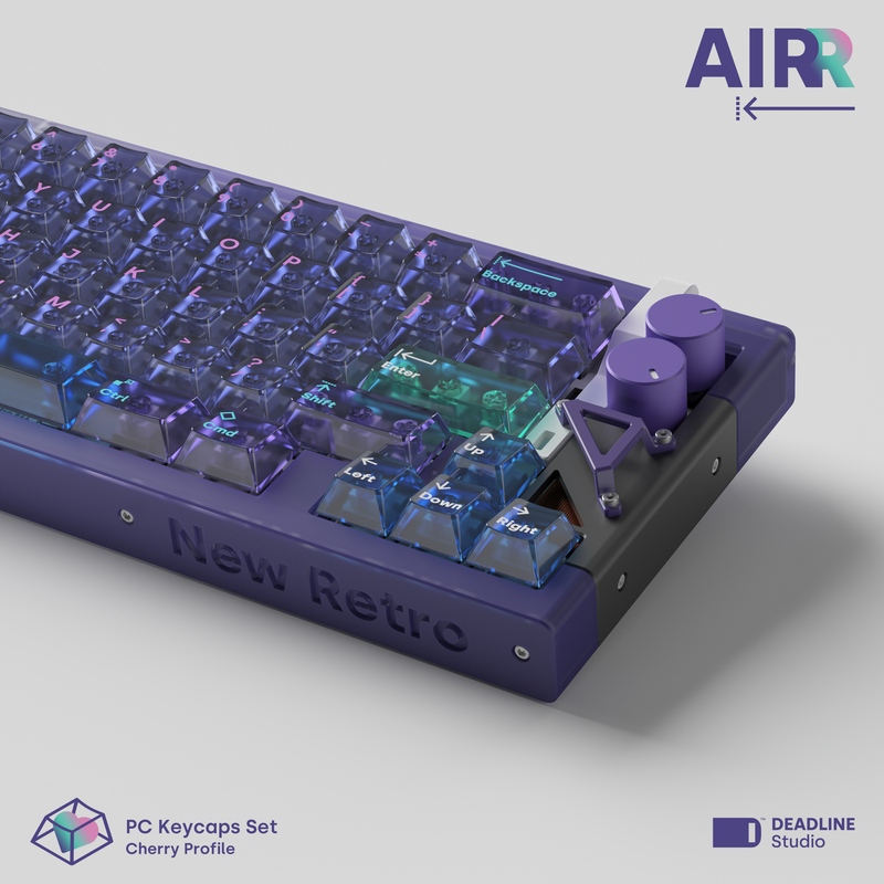 クリアキーキャップセット AIR G Deadline Studioベースキット クリアキーキャップセット AIR G Deadline Studioベースキット