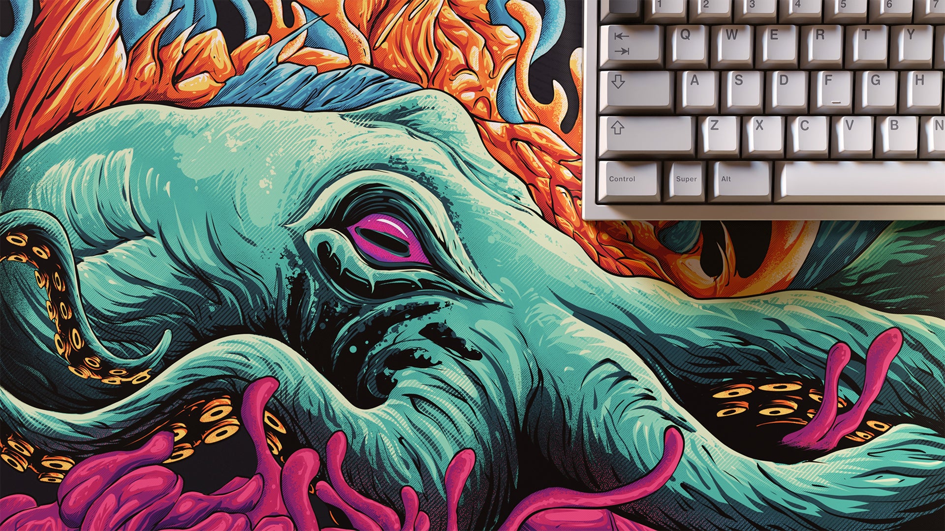 (Group Buy) Kolkrabba Deskmat