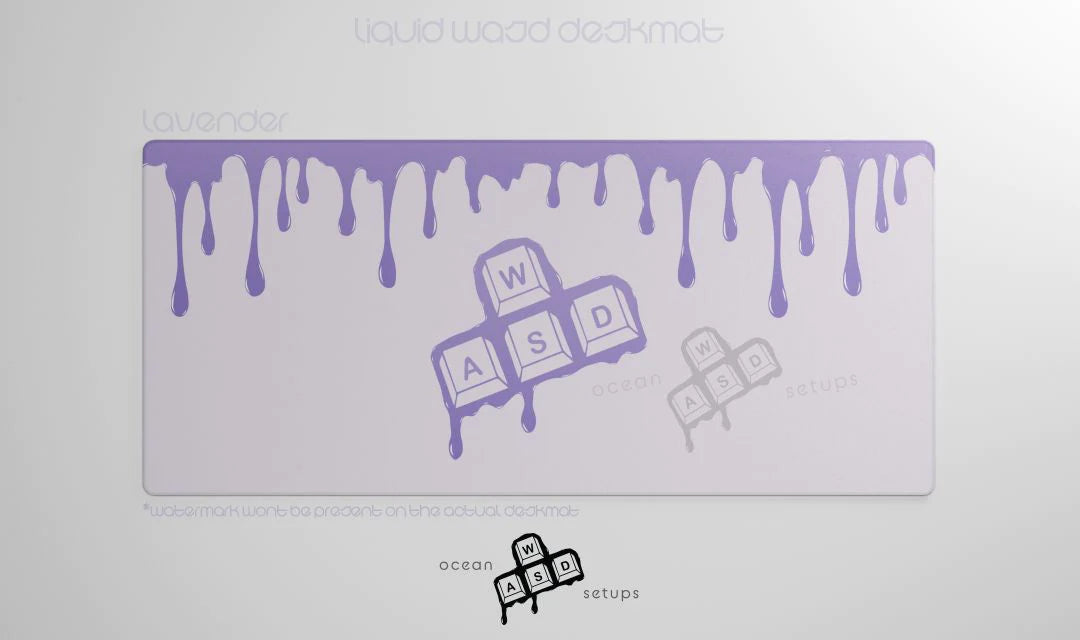 (In Stock) Liquid WASD Deskmats