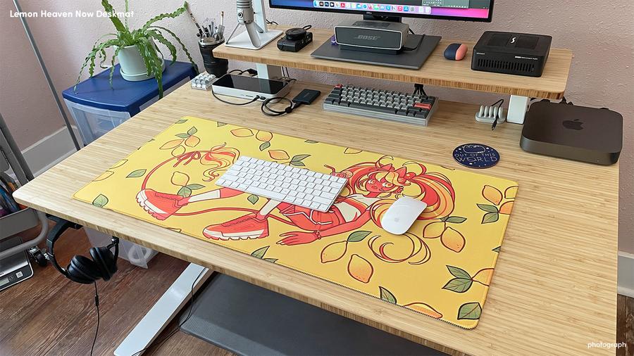 (In Stock) Lemon Heaven Now Deskmat