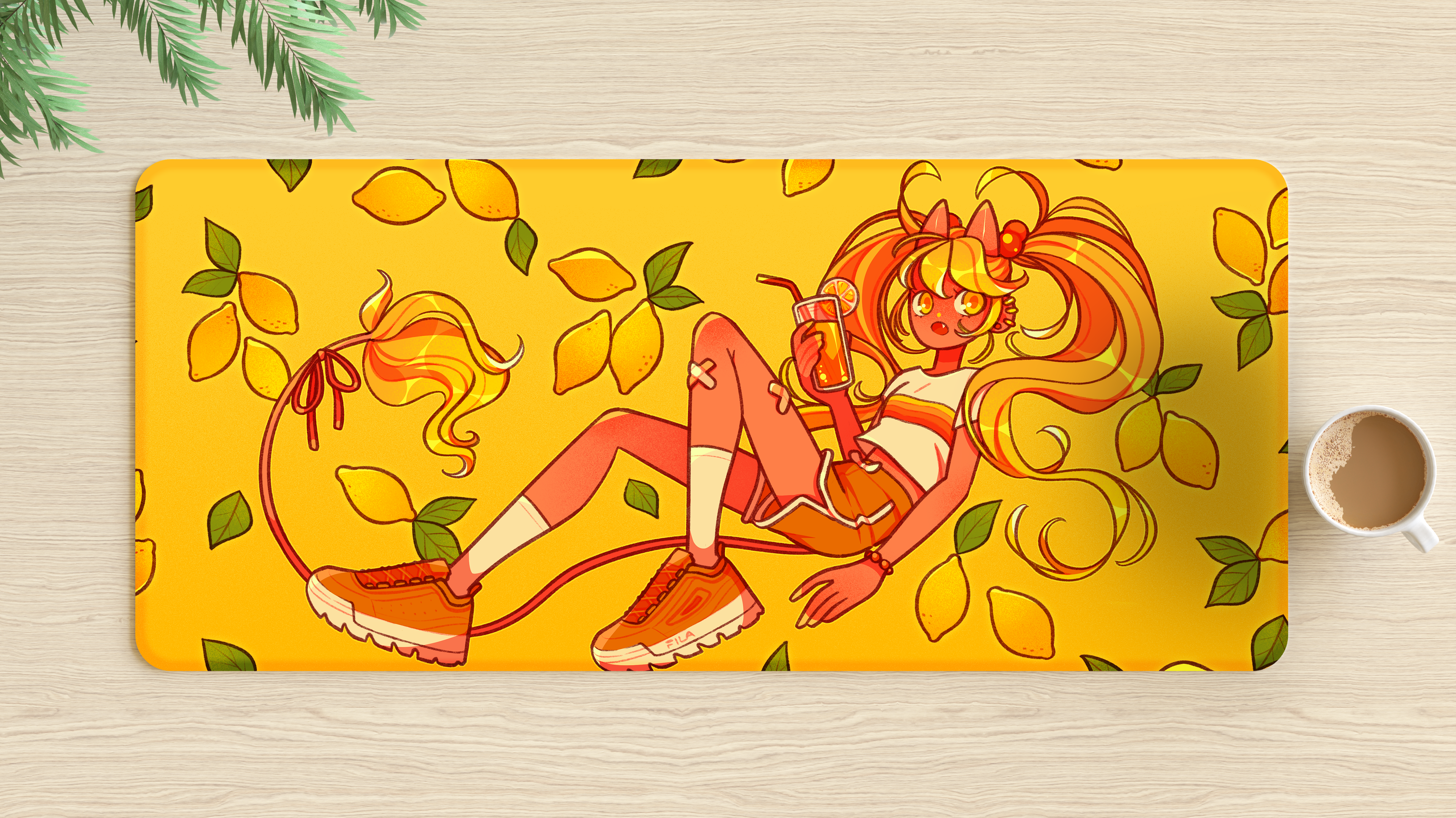 (Group Buy) Lemon Heaven Now Deskmat