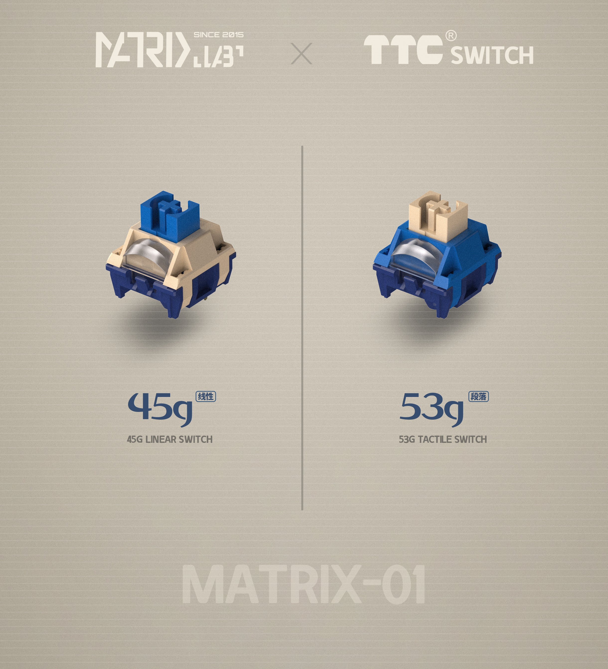 (Group Buy) TTC Matrix 01 Switch