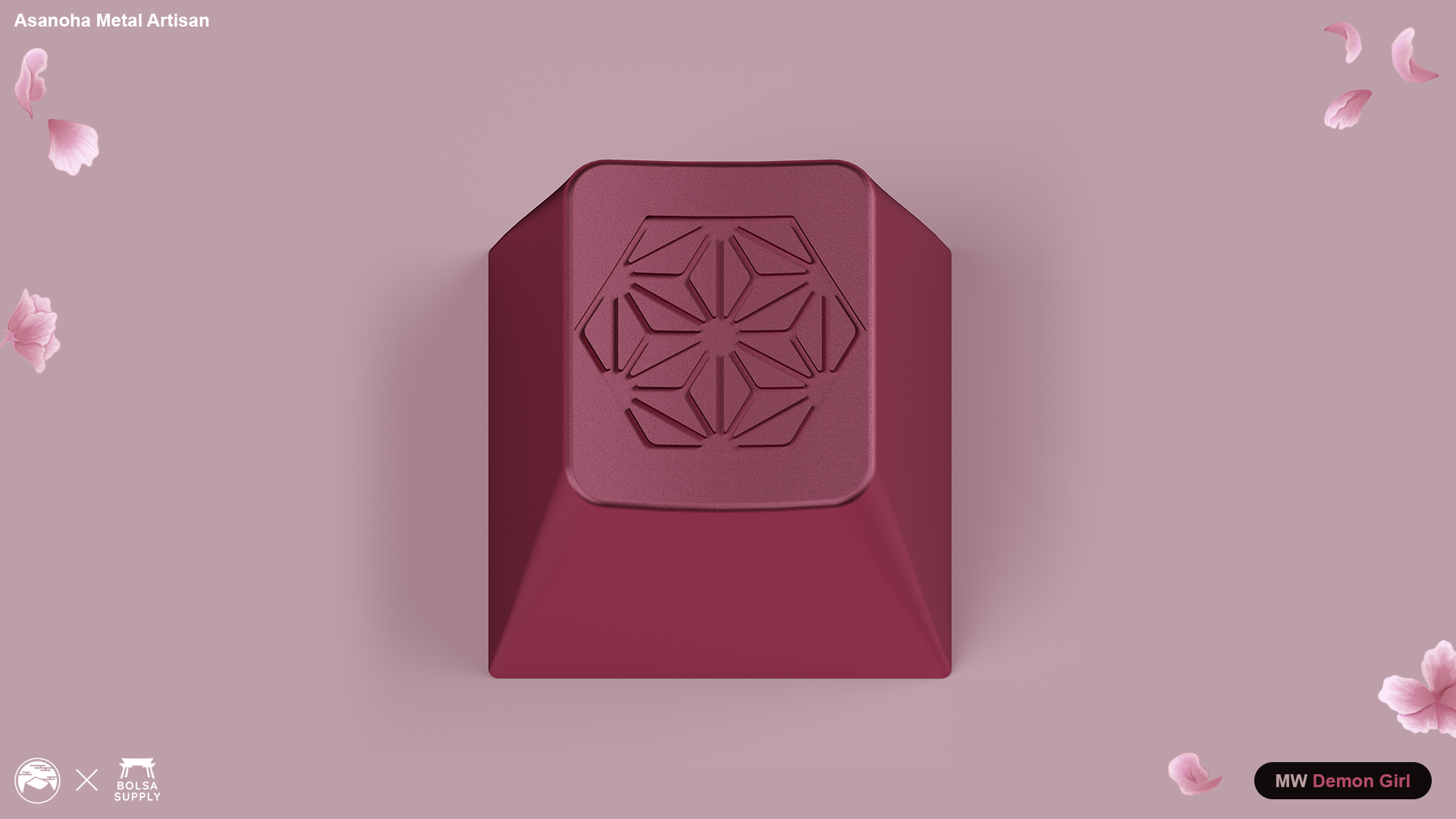 (In Stock) Bolsa Demon Girl Asanoha Artisan Extras