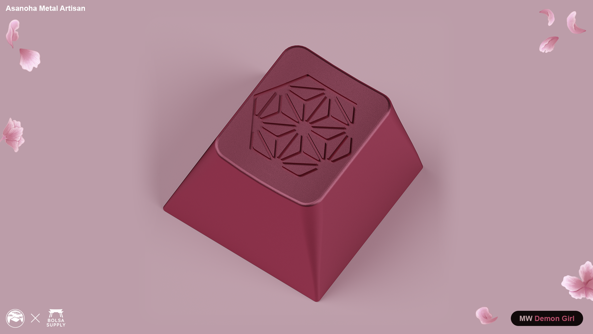 (In Stock) Bolsa Demon Girl Asanoha Artisan Extras