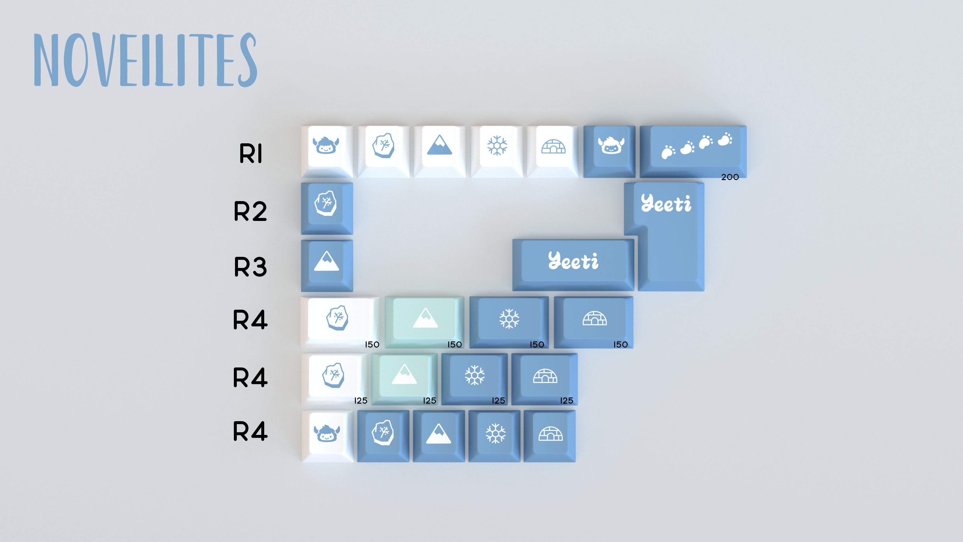 (Group Buy) GMK Yeeti