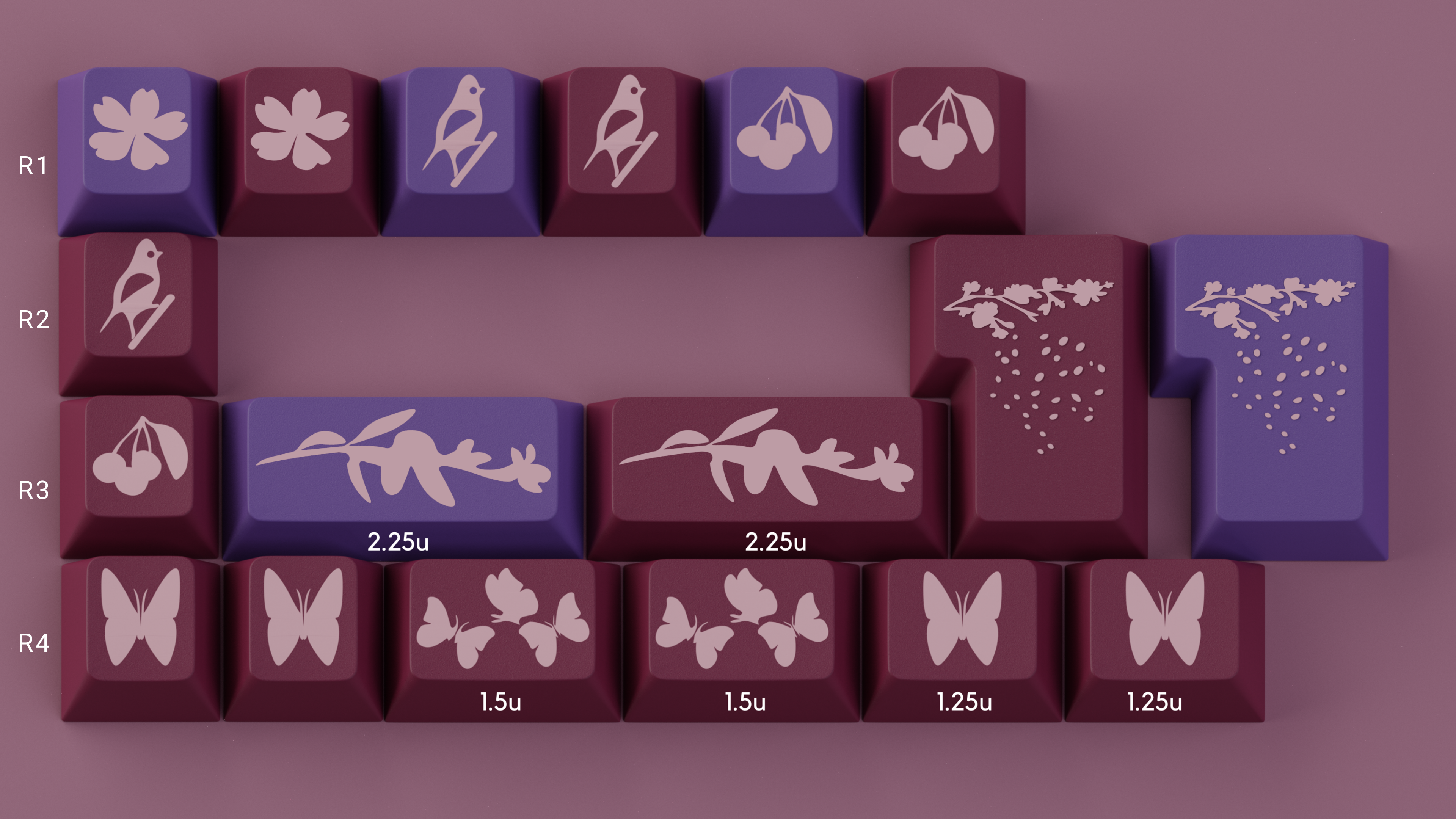 (Group Buy) GMK Blossom