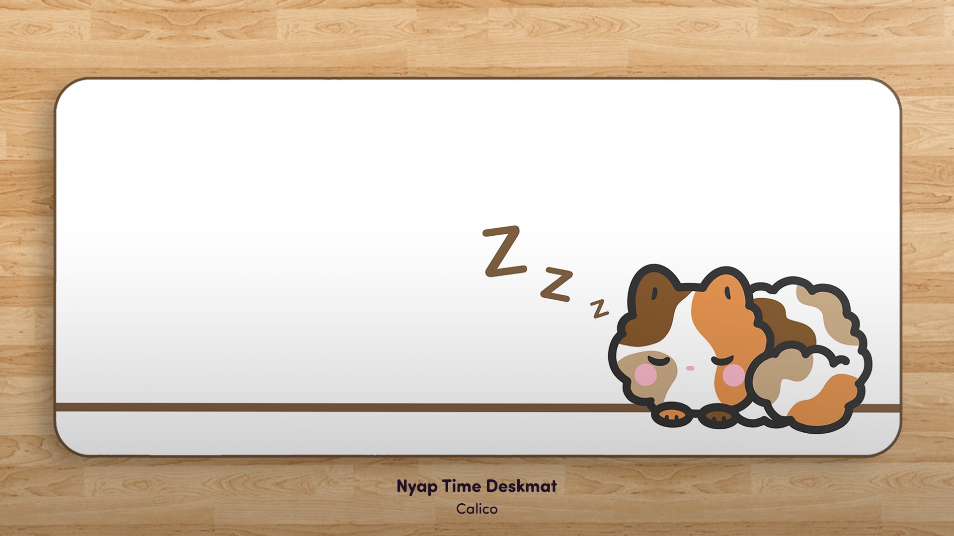 (Group Buy) Nyap Time Deskmat