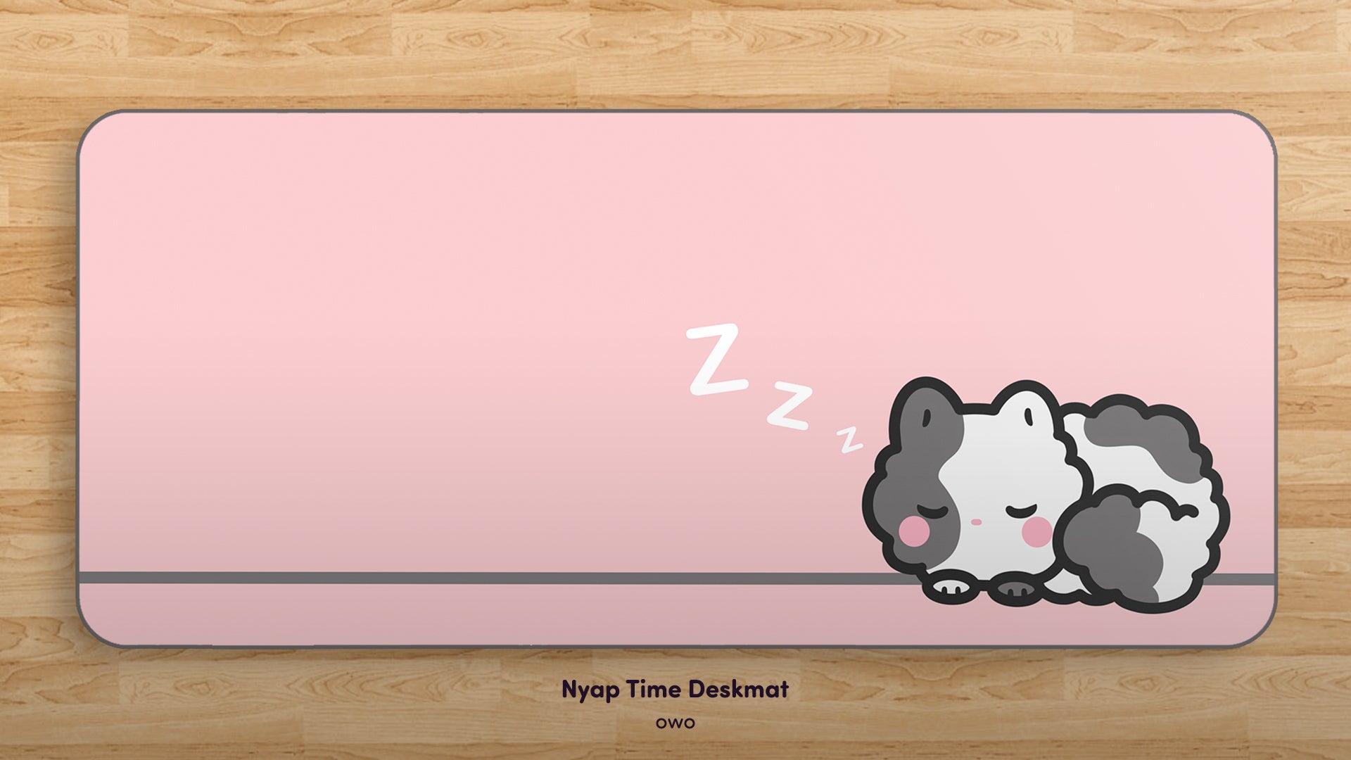 (Group Buy) Nyap Time Deskmat