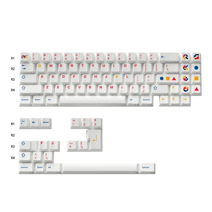 In Stock) QK65 Keycaps – proto[Typist] Keyboards