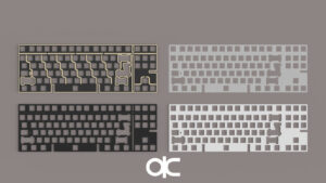 (Group Buy) QwertyKeys QK80 Keyboard Plate/PCB/Badge