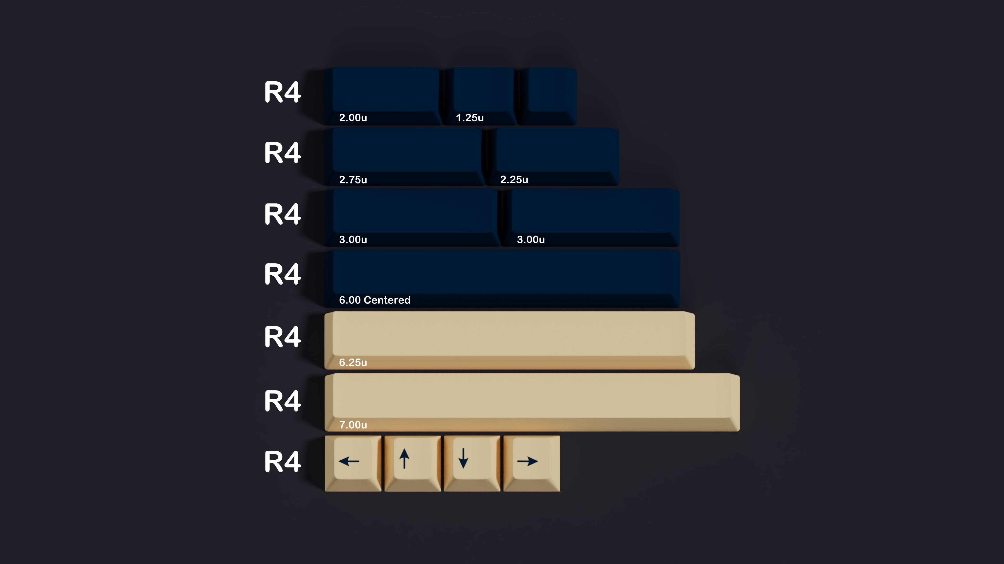 (In Stock) RW x GMK Stargaze Brass Artisan