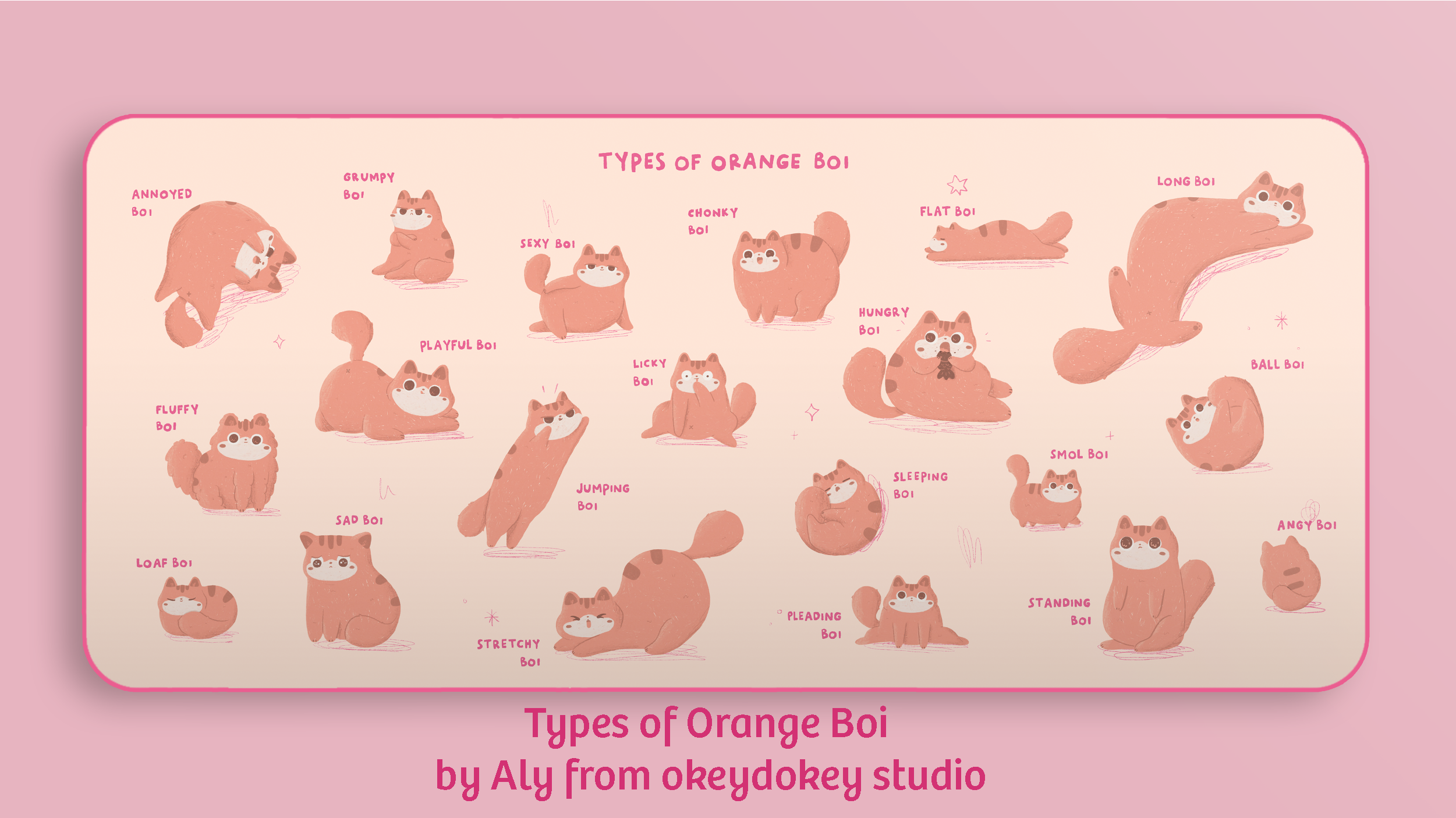 (Group Buy) GMK Orange Boi