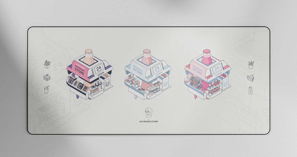 (Group Buy) KStore Deskmats proto[Typist] Keyboards